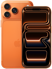 iPhone 17 Pro en orange cosmique