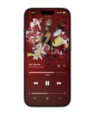 Traducción del español al inglés de la letra de la canción ILY, de Kapo & Myke Towers, mientras se reproduce en Apple Music