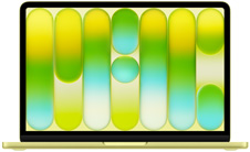 MacBook Neo 13-inch in citrus color